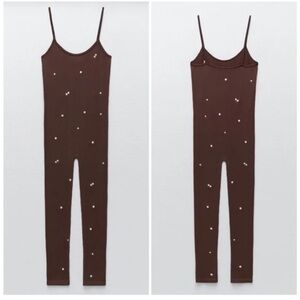 Zara Jumpsuit Ribbed